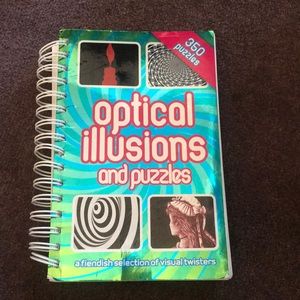 Optical Illusions and Puzzles Book